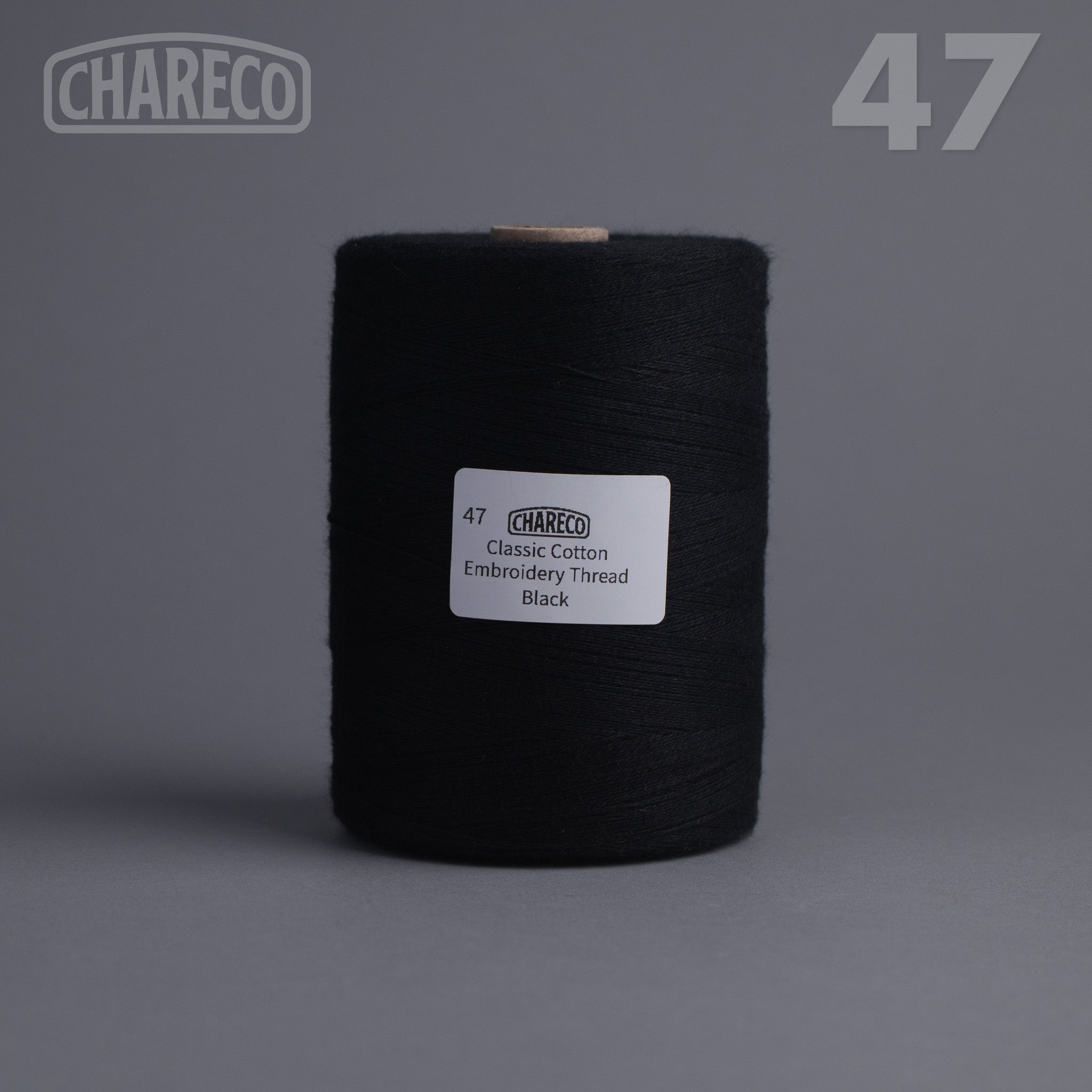 Chainstitch Embroidery Thread Black