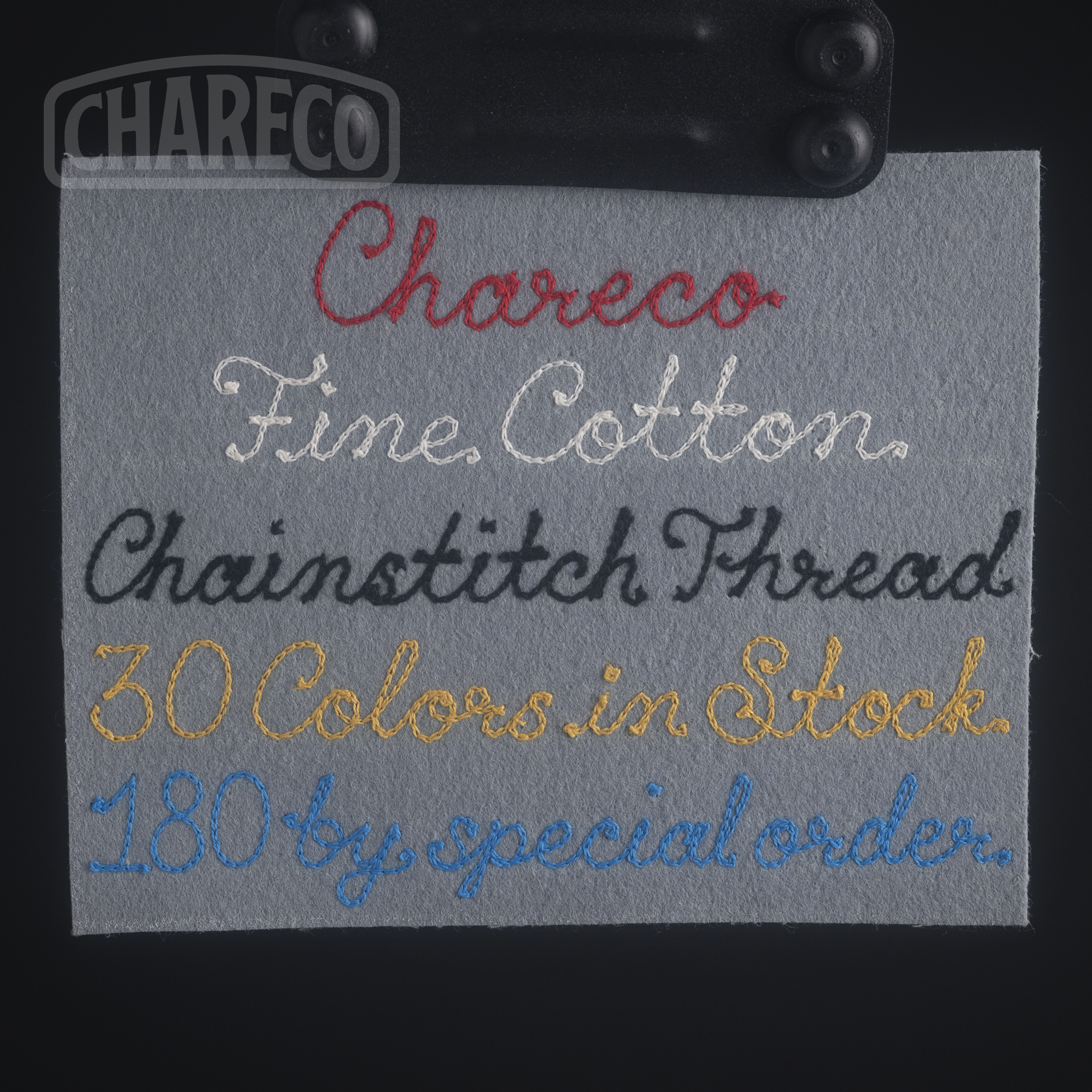 NEW! - Fine Cotton Chainstitch Embroidery Thread